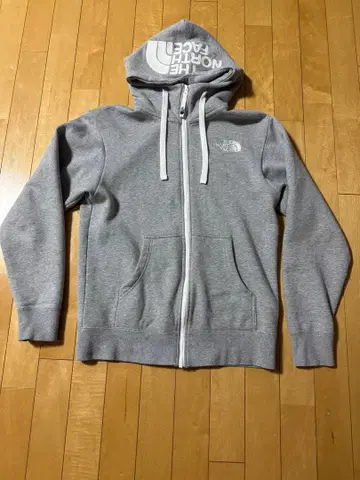 THE NORTH FACE 그레이 풀 집업 후드티 S
