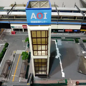 [ 미니멀리스트 ] N게이지 사양 테넌트 빌딩 세트 ( 거리 구역용 )