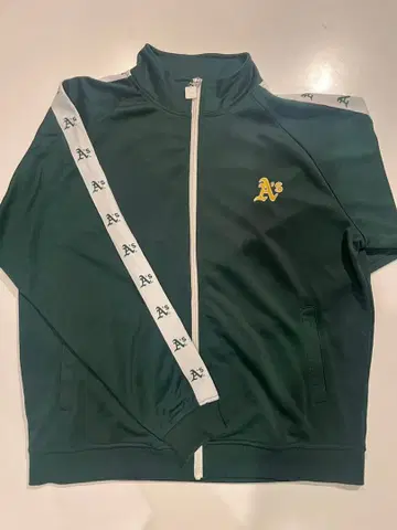 [ 새상품급 ] A's 트랙 자켓 저지 녹색 그린 L 상당