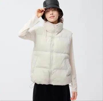 히트 패디드 오버 사이즈 베스트 NATURAL