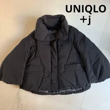 [ 새상품급 ] UNIQLO +J 하이브리드 다운 블랙 M 사이즈