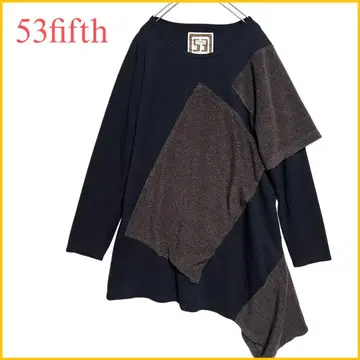 [ 53fifth ] 여성용 어시멘틀리 스웨터 이소재 디자인 스웨터