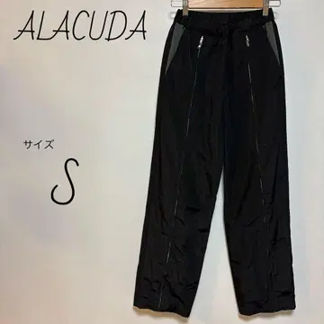 ALACUDA 지퍼 인퍼티드 트라우저 캐주얼 팬츠 사이즈 S