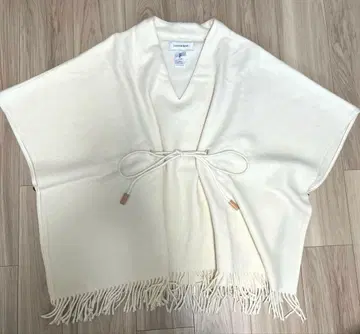 Luv our days 프린지 판초