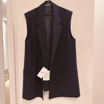 Deuxieme Classe 두지엠 클라세 네이비 베스트 F 사이즈