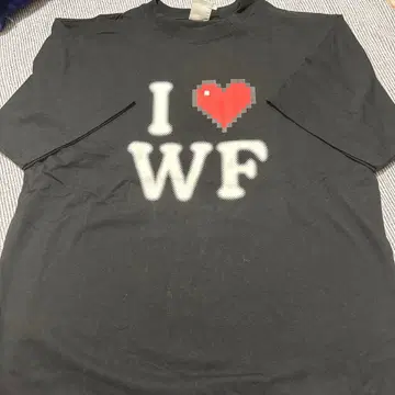 wish forever 하트 로고 T