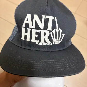 ANTHER 스케이트보드 캡 그레이 USA제
