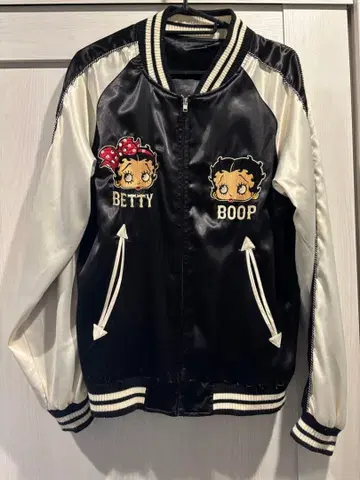 Betty Boop 새틴 스카잔