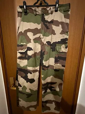 카모플라쥬 팬츠 y2k 밀리터리