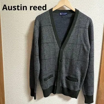 [ USED 새상품급 ] Austin reed 가디건 니트 그린 그레이