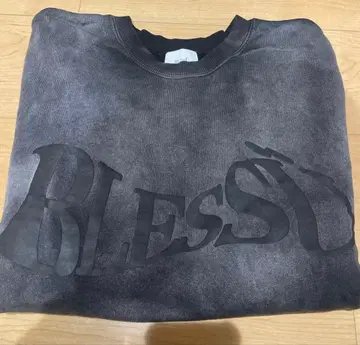 BLESSD 그레이 크루넥 트레이닝복