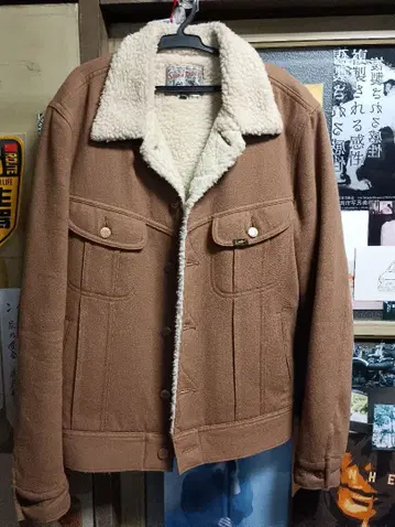 Lee Storm Rider 플리스 자켓 브라운