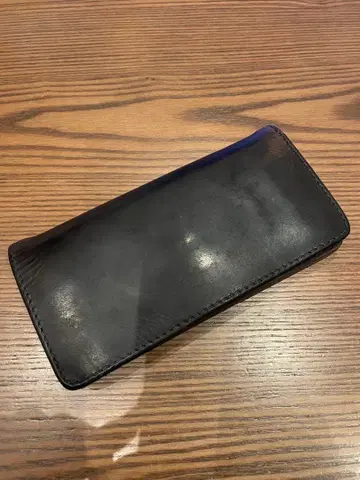 주말 한정 판매 RED WING 가죽 장지갑 다크 브라운 색상