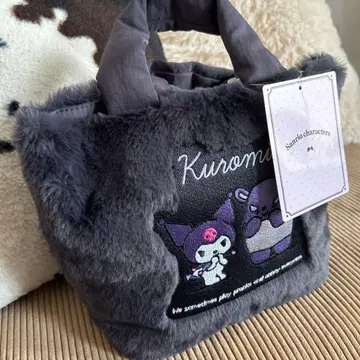 쿠로미 퍼 백 미사용 새상품