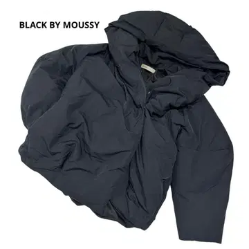 BLACK BY MOUSSY 쇼트 다운 코트 블랙
