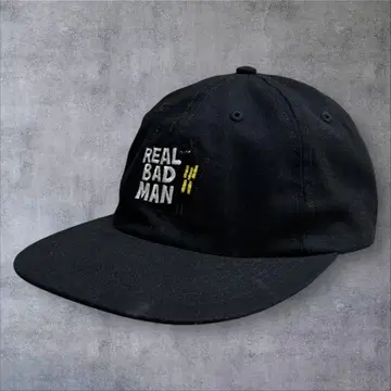C750/REAL BAD MAN 리얼 배드맨 캡 블랙