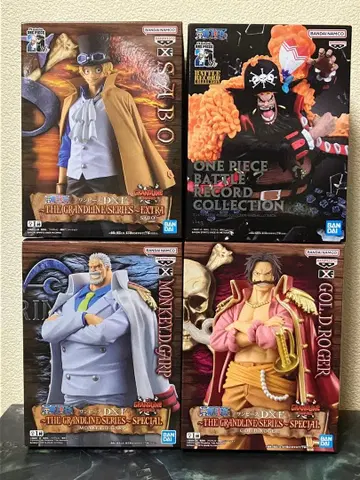 원피스 사보 티치 거프 로저 4종 피규어 ONEPICE