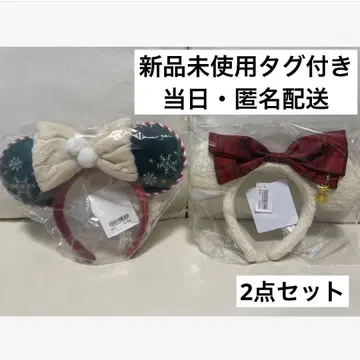 디즈니 릴린링 머리띠 2025 크리스마스 2종 세트