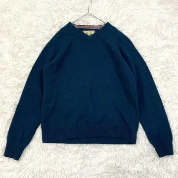 BEAMS HEART 빔즈 니트 스웨터 V넥 M 울