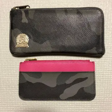 ADMJ 슬림 지갑 & 프래그먼트 케이스 카모 패턴 ADMJ 장지갑