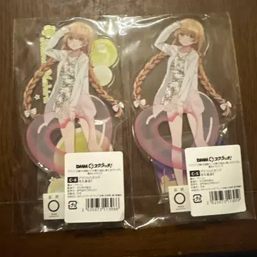 DMM 스크래치 옆집 천사님 시이나 마히루 아크릴 스탠드 2종