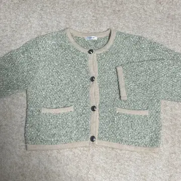 FRAY I.D 프레이 아이디 트위드 니트 가디건