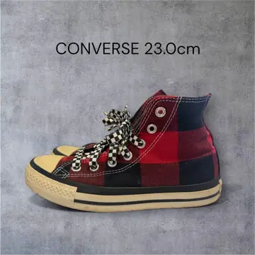 CONVERSE ALL STAR Hi 체크 23cm 컨버스