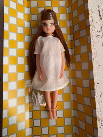 복각판 초대 리카짱 인형 [리카짱 캐슬] 브라운