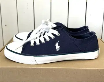 폴로 랄프 로렌 네이비 스니커즈