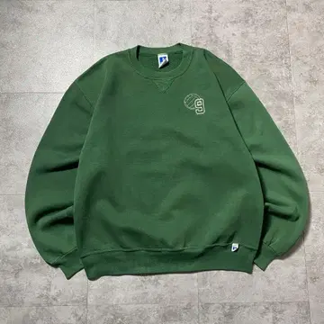 [ USA ] 러셀 애슬레틱 자수 원 포인트 백 로고 맨투맨