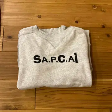 sacai x A.P.C. SWEAT TANI 'Light Gray S