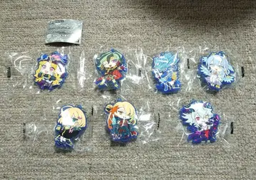 몬스터 스트라이크 캡슐 러버 마스코트 제멋대로인 오프 타임 7개 세트