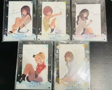 청춘 돼지 바보 시리즈 Blu-ray 캐릭터 사진 프레임 5종 세트