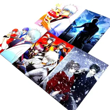 은혼 완결편 초회 생산 한정판 특전 핀업 전 5종 세트