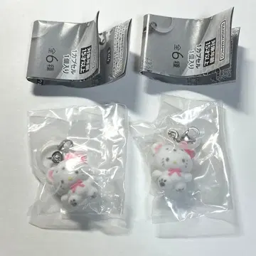 메지루시 액세서리 복슬복슬 스노우 키티 2세트