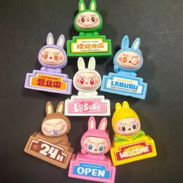 러브브 LABUBU 피규어 7개 세트