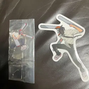 제일복권 체인소 맨 레제 편 아크릴 스탠드 스티커