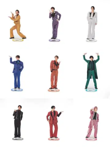 SnowMan ON 아크릴 스탠드 9체 세트