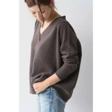 [ 인기 ] 두지엠 클라세 풀오버 브라운 캐시미어