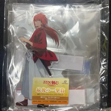 바람의 검심 일격 컬렉션 복권 마지막 일격상 BIG 아크릴 스탠드 전종