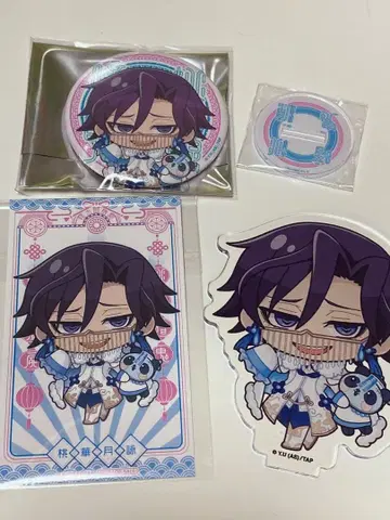 도원암귀 파보테리아 다크 쿄시 아크릴 스탠드 캔뱃지 모모카 츠키요미