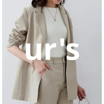 ur's 벨트 포함 테일러드 자켓