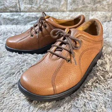 새상품 Strober 스트로버 가죽 신발 22.0cm 카멜