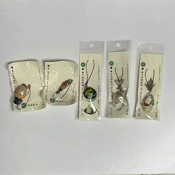 레어 5종 나가미네 제차 미니어처 스트랩 가챠