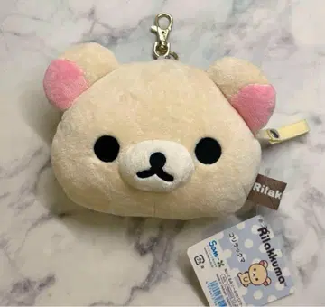 리락쿠마 코리락쿠마 스토어 봉제 인형 릴 패스 케이스 키링