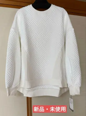 스콧 클럽 퀼팅 트레이닝복 화이트 새상품