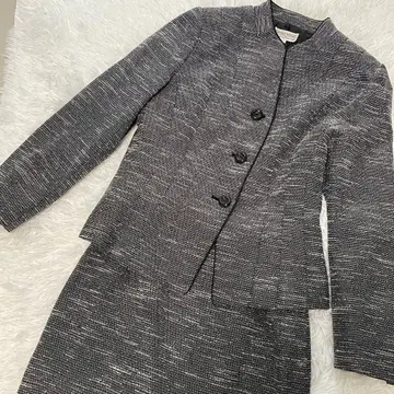 빈티지 노카라 정장 세트 스커트 셋업 7호