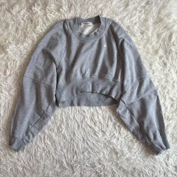 PINUE 슬릿 슬리브 컷 셋업 그레이 M 사이즈