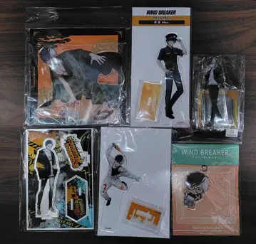 WIND BREAKER 윈브레 사쿠라 하루카 아크릴 스탠드 키링 6개