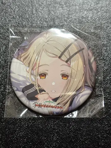 시노자와 히로 1st single 광경 게이머즈 특전 캔뱃지 학마스